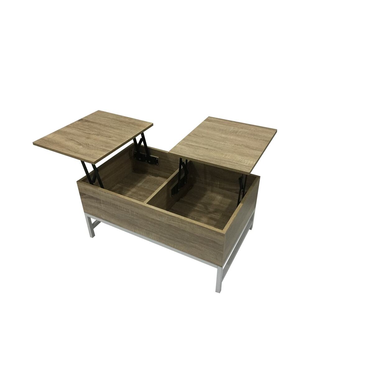 Bild 1 von HappyHome Couchtisch mit Klappfunktion HWT03-HOL