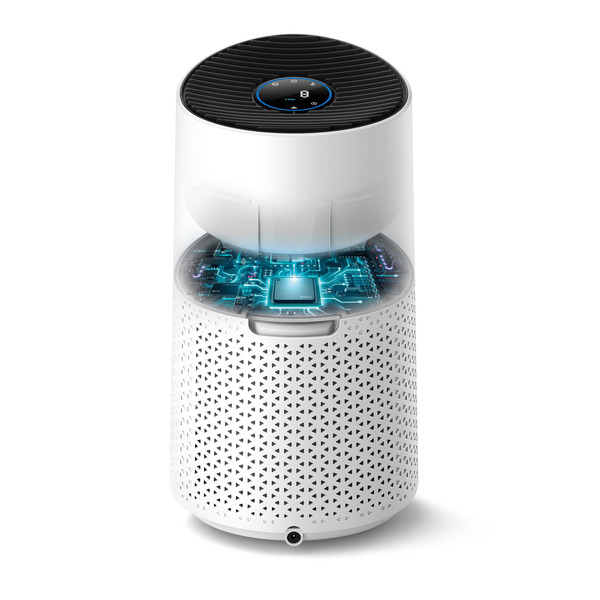 Bild 3 von PHILIPS AC1715/10 Serie 1000i Luftreiniger Weiß (27 Watt, Raumgröße: 78 m², HEPA- und Aktivkohlefilter, Vorfilter)