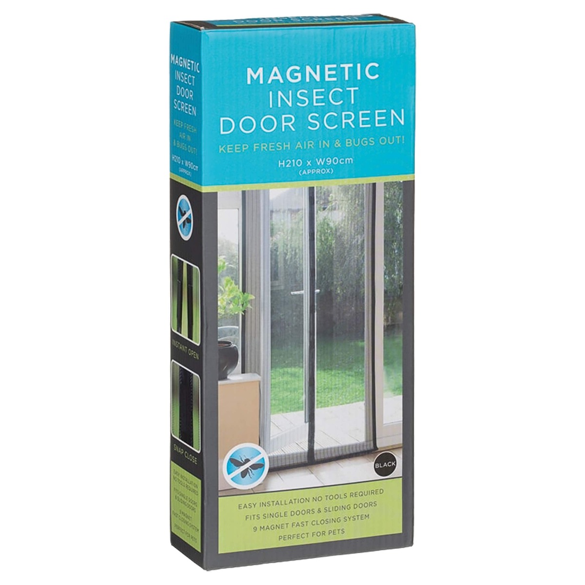 Bild 1 von Fliegengitter für Türen magnetisch 90 x 210 cm