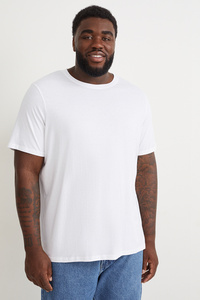 C&A Multipack 5er-T-Shirt, Weiß, Größe: 5XL
