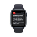 Bild 4 von APPLE Watch SE (2022), GPS, 44mm Smartwatch, Aluminiumgehäuse, Fluorelastomer, 140 - 220 mm, Mitternacht