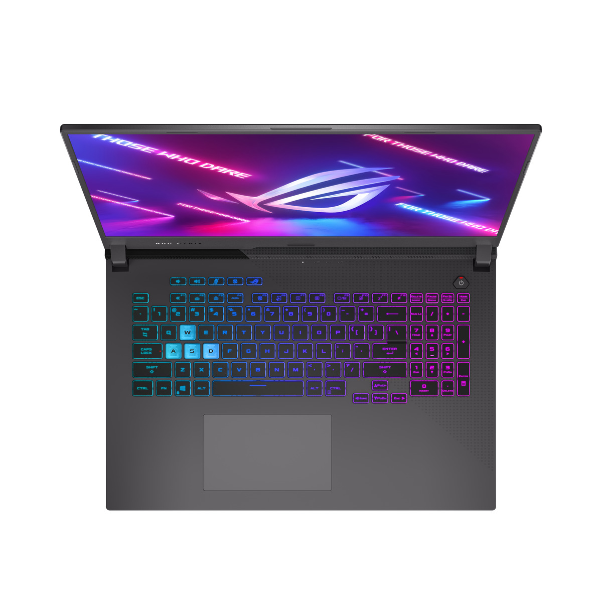 Bild 3 von ASUS ROG Strix G17 G713RC-HX032W, Gaming Notebook mit 17,3 Zoll Display, AMD Ryzen™ 7 Prozessor, 16 GB RAM, 512 SSD, NVIDIA GeForce RTX 3050, Grau