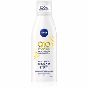 Nivea Q10 Power Reinigungsmilch für die Haut gegen Falten 200 ml