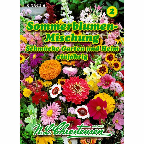 Bild 1 von Sommerblumen-Mischung, Schmücke Garten u. Heim