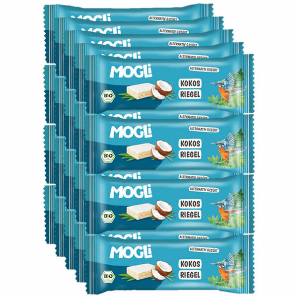 MOGLi BIO Kokos Riegel, 20er Pack von Motatos ansehen!