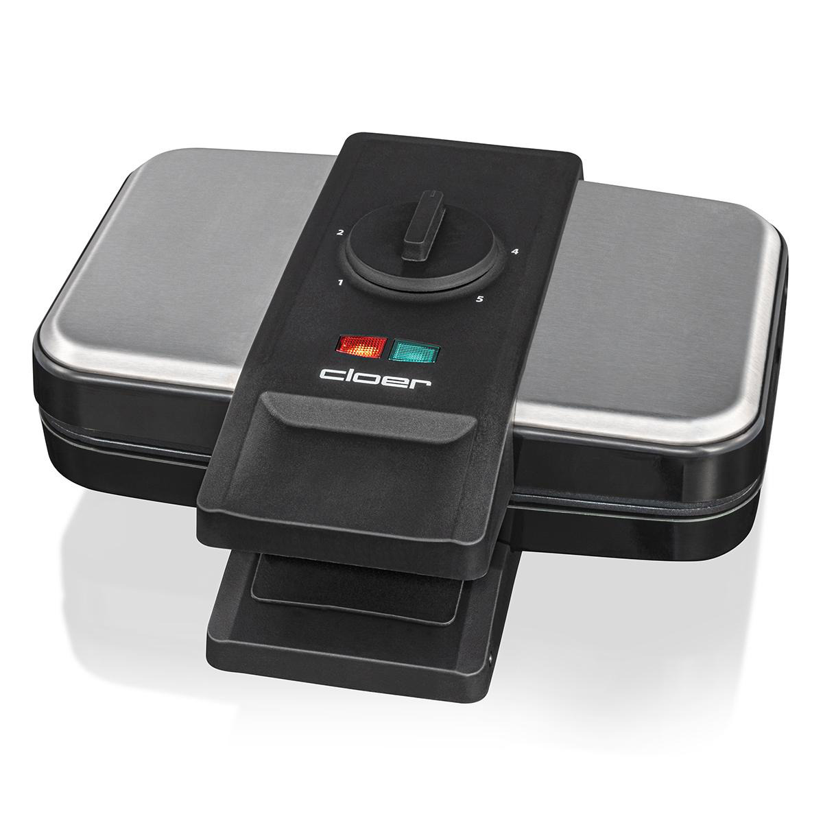 Bild 1 von CLOER 1459 Brüssler Waffeleisen Silber/Schwarz