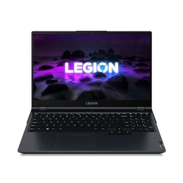 Bild 1 von LENOVO Legion 5, Gaming-Notebook mit 15,6 Zoll Display, AMD Ryzen™ 7 Prozessor, 16 GB RAM, 512 SSD, Radeon RX 6600M Mobile Phantom Blue (Oberseite), Shadow Black (Unterseite)