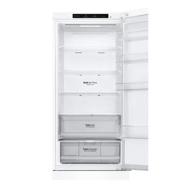 Bild 3 von LG GBP62SWNAC Serie 6 Kühlgefrierkombination (A, 110 kWh, 2030 mm hoch, Super White)