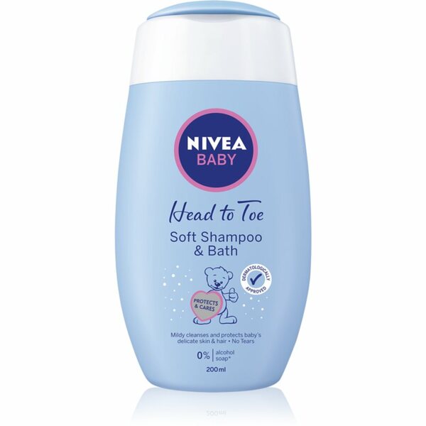 Bild 1 von Nivea Baby Shampoo und Badeschaum 2 in 1 200 ml