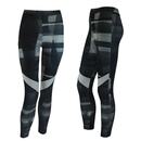 Bild 1 von Damen Funktionsleggings mit Druck grau schwarz