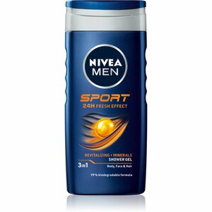 Nivea Men Sport Duschgel mit Mineralien für Herren 250 ml