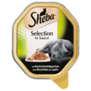 Bild 1 von Sheba Katzenfutter Selection in Sauce mit Kaninchenhäppchen 85g