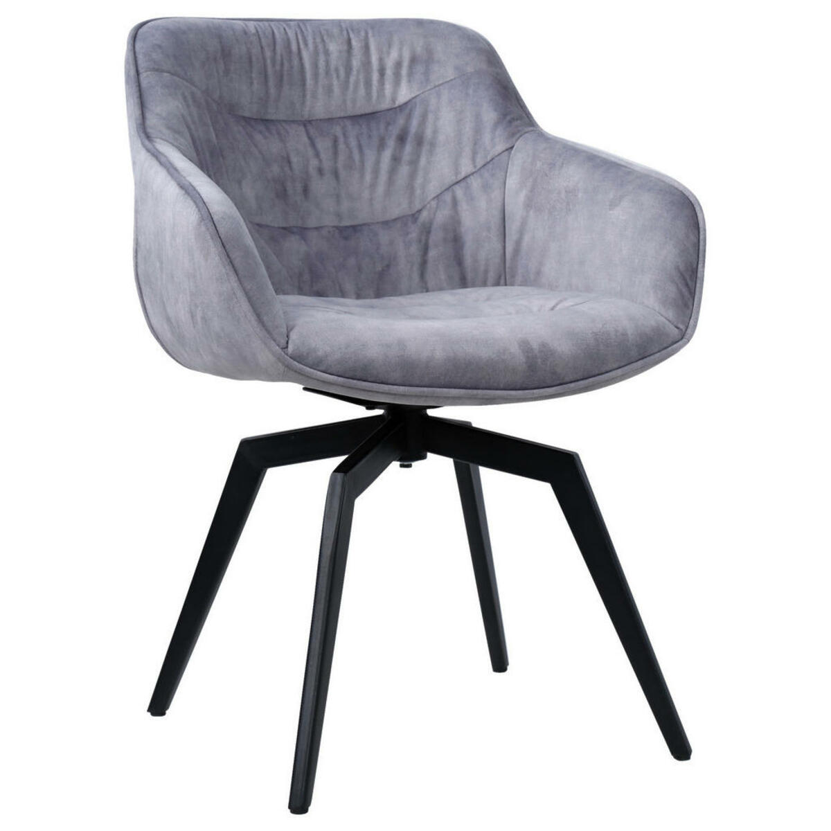 Bild 1 von Hom`in ARMLEHNSTUHL Grau, Schwarz