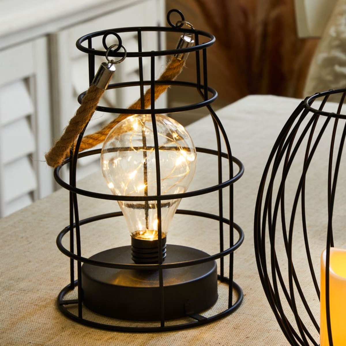 Bild 1 von LED-Laterne im Industrial-Design, ca. 13,5x13,5x21cm