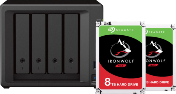 Bild 1 von Synology DS923+ + Seagate Ironwolf 16 TB (2x 8 TB)