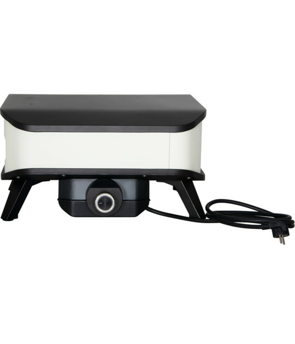 Bild 4 von Cozze Pizzaofen elektrisch 34 cm (13"), inkl. Pizzastein & Hitzeschild, ca. B53/H29/T53 cm
