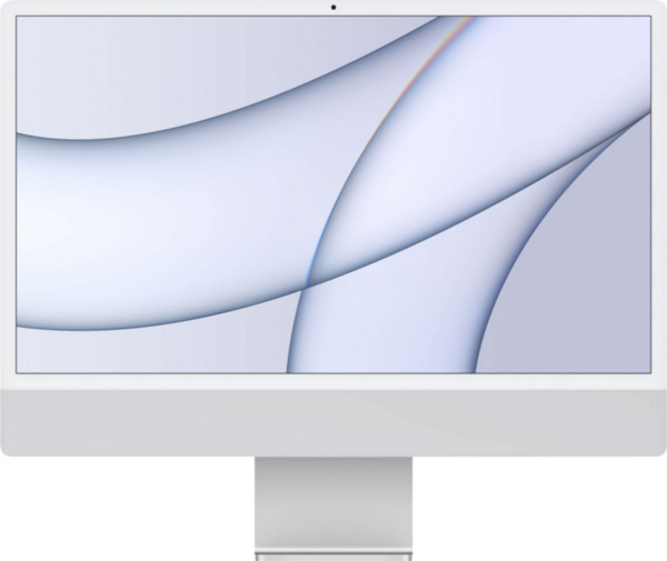 Bild 1 von Apple iMac 24 Zoll (2021) 16GB/512GB 8 Core GPU Silber QWERTZ mit Ziffernblock