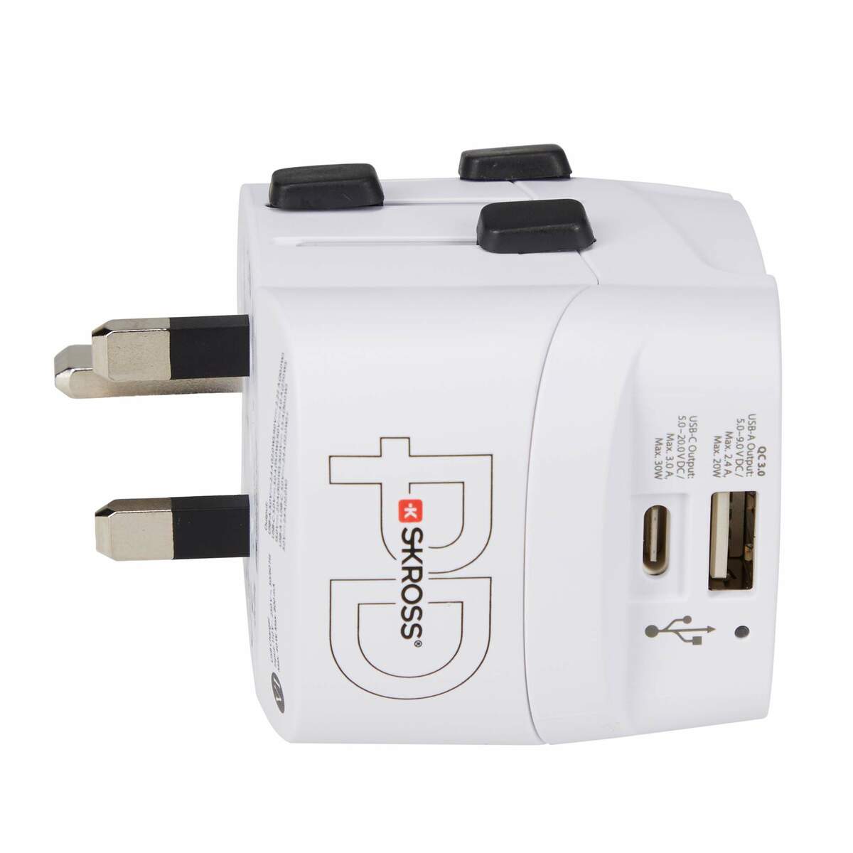 Bild 4 von SKROSS
              
                 PRO LIGHT USB AC30PD WORLD - Reisestecker