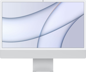 Apple iMac 24 Zoll (2021) MGPC3D/A 8GB/256GB 8 Core GPU Silber QWERTZ