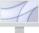 Bild 1 von Apple iMac 24 Zoll (2021) MGPC3D/A 8GB/256GB 8 Core GPU Silber QWERTZ