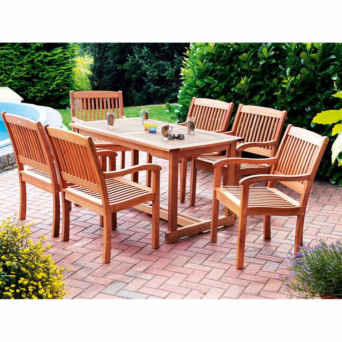 Bild 1 von Gartenmöbelgruppe Maracaibo 7-teilig