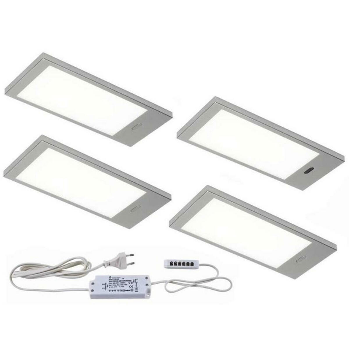 Bild 1 von XXXLutz UNTERBAULEUCHTEN-SET Edelstahl