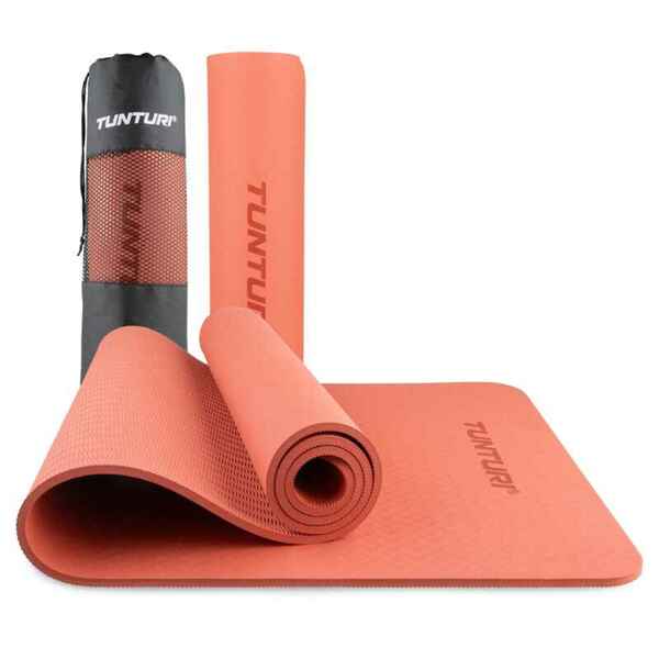 Bild 1 von Dicke Yogamatte 8mm - Rutschfest Gymnastikmatte - Yoga und Pilates -  Sportmatte