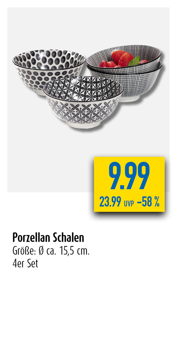 Bild 1 von Porzellan-Schalen