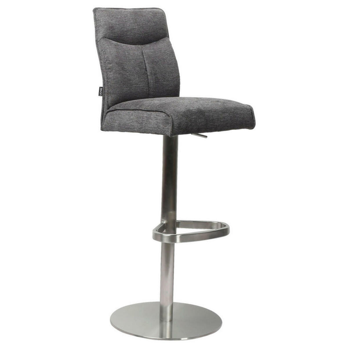 Bild 1 von Novel BARHOCKER Grau, Edelstahl