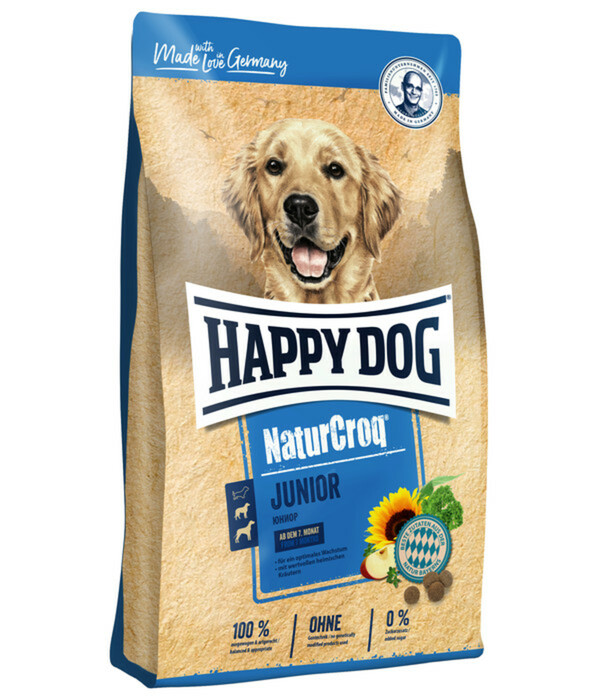 Bild 1 von Happy Dog Trockenfutter für Hunde NaturCroq Junior, Geflügel
