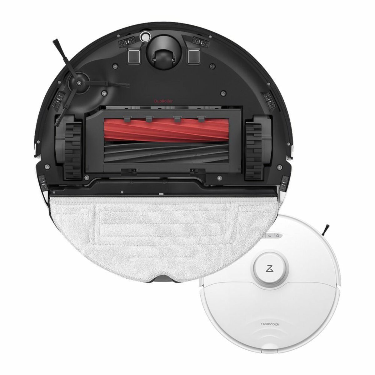 Bild 2 von Roborock Saugroboter S8 mit 2pcs Mop, 69,00 W, 6000Pa, DuoRoller-Bürste, VibraRise Wischen, 3D-Mapping, Reactive 3D-Hindernisumgehung, Upgrade von Roborock S7, S7 MaxV Ultra