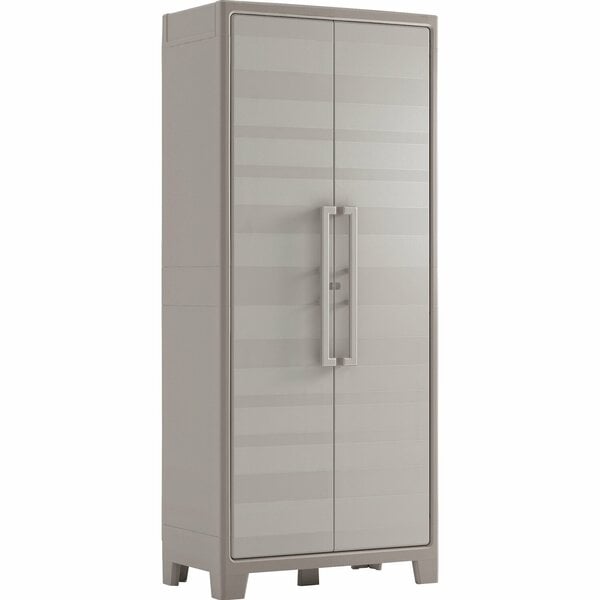 Bild 1 von KIS Kunststoffschrank Gulliver Sandbeige 80 x 44 x 182 cm 8 Böden