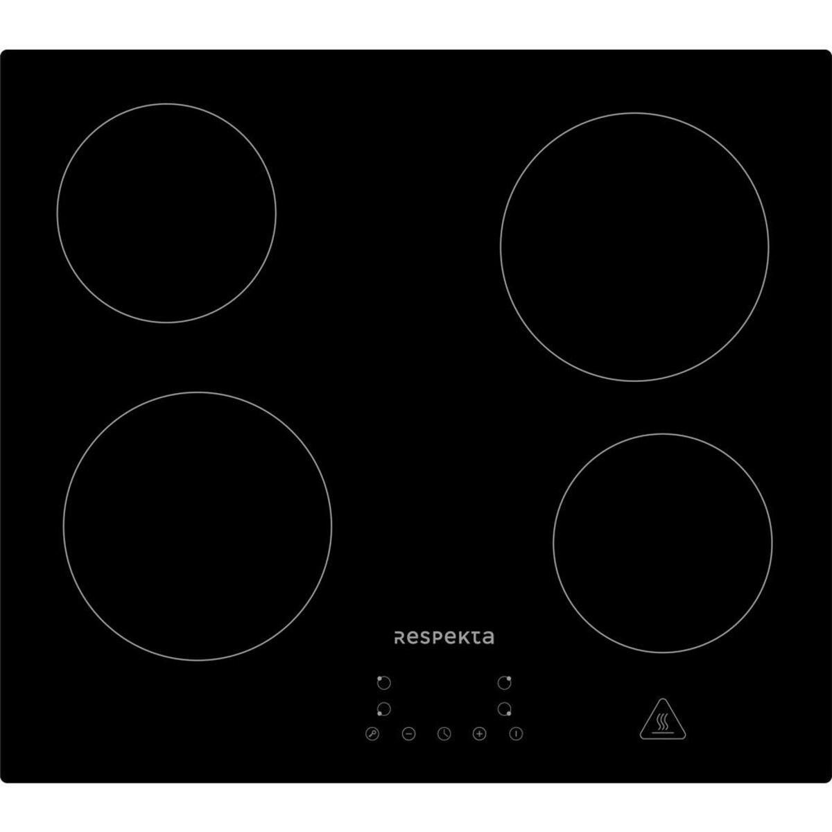 Bild 1 von Respekta GLASKERAMIKKOCHFELD Schwarz