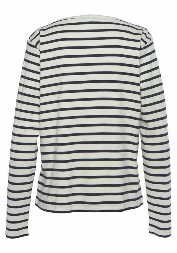 Bild 2 von Tommy Hilfiger Curve Langarmshirt CRV SLIM CODY RIB SLASH-NK LS mit Tommy Hilfger Logo-Flag