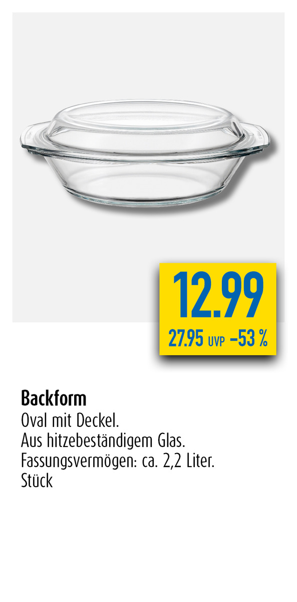 Bild 1 von Backform