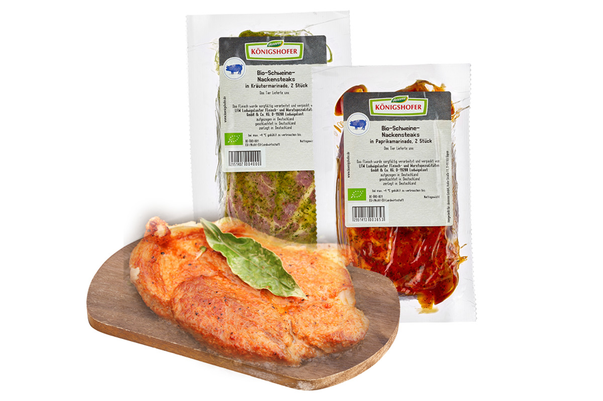 Bild 1 von Schweine-Nackensteaks