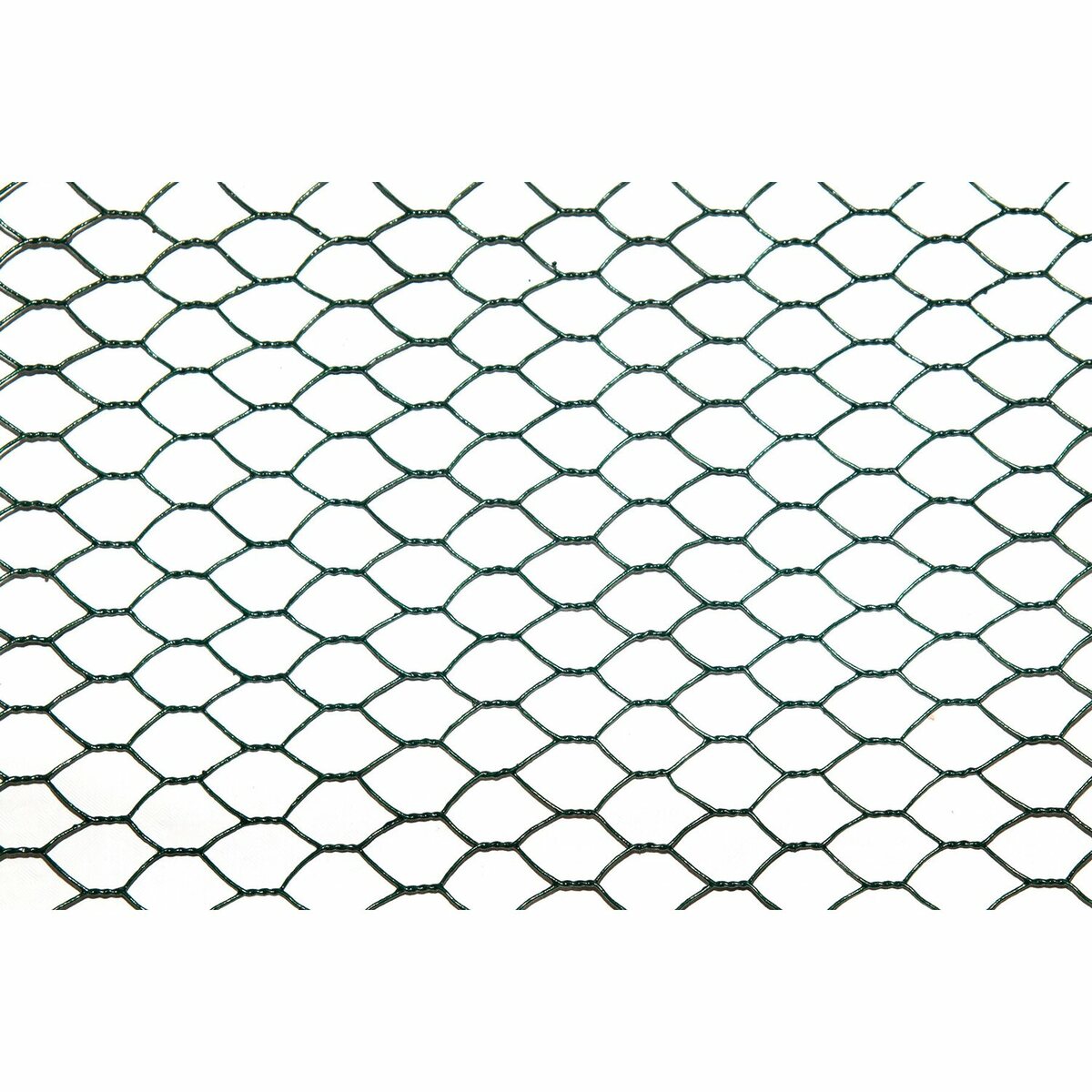 Bild 1 von Metallzaun 6-Eck-Geflecht Grün 13 x 13 mm Höhe 100 cm Länge 10 m