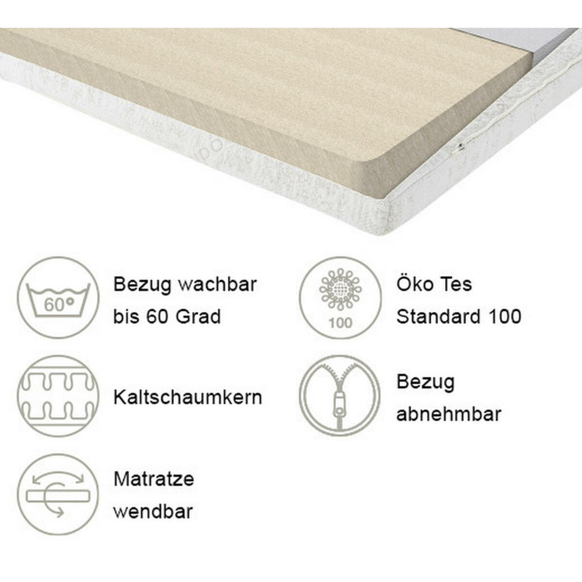 Bild 1 von Yatas GÄSTEBETT Beige