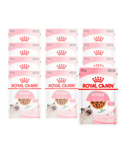 ROYAL CANIN® Nassfutter für Katzen Instinctive Kitten in Sauce, 12 x 85 g