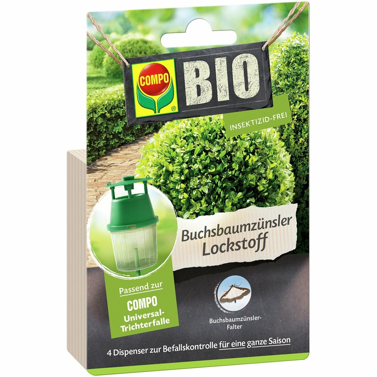 Bild 1 von Compo BIO Buchsbaumzünsler Lockstoff 4 Stück.