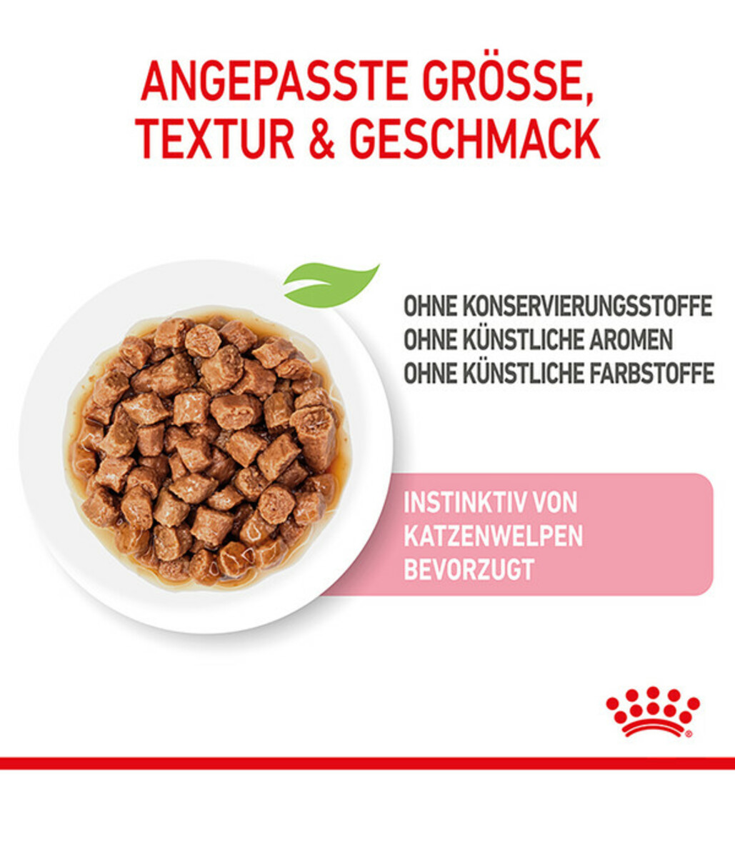 Bild 4 von ROYAL CANIN® Nassfutter für Katzen Instinctive Kitten in Sauce, 12 x 85 g