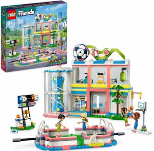 LEGO® Konstruktionsspielsteine Sportzentrum (41744), LEGO® Friends, (832 St), Made in Europe