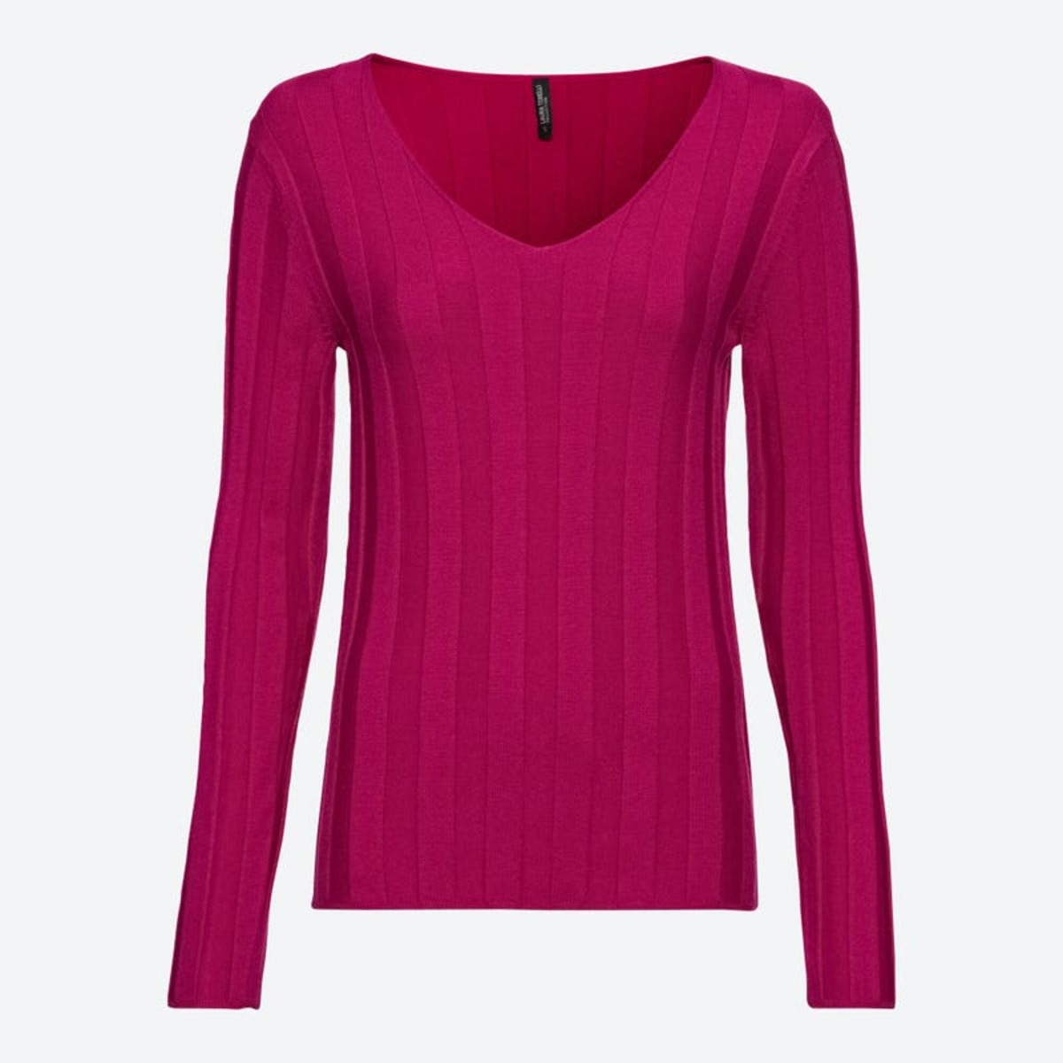 Bild 1 von Damen-Strickpullover mit V-Ausschnitt