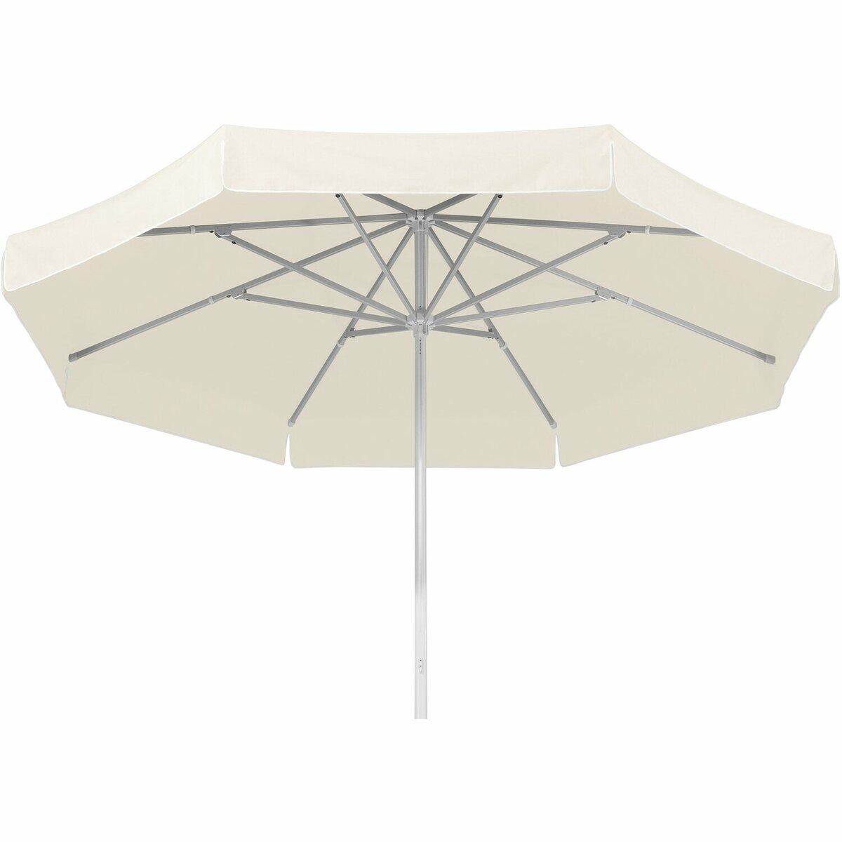 Bild 1 von Schneider Schirme Marktschirm Jumbo Ø 400 cm Weiß mit Seilzugmechanik