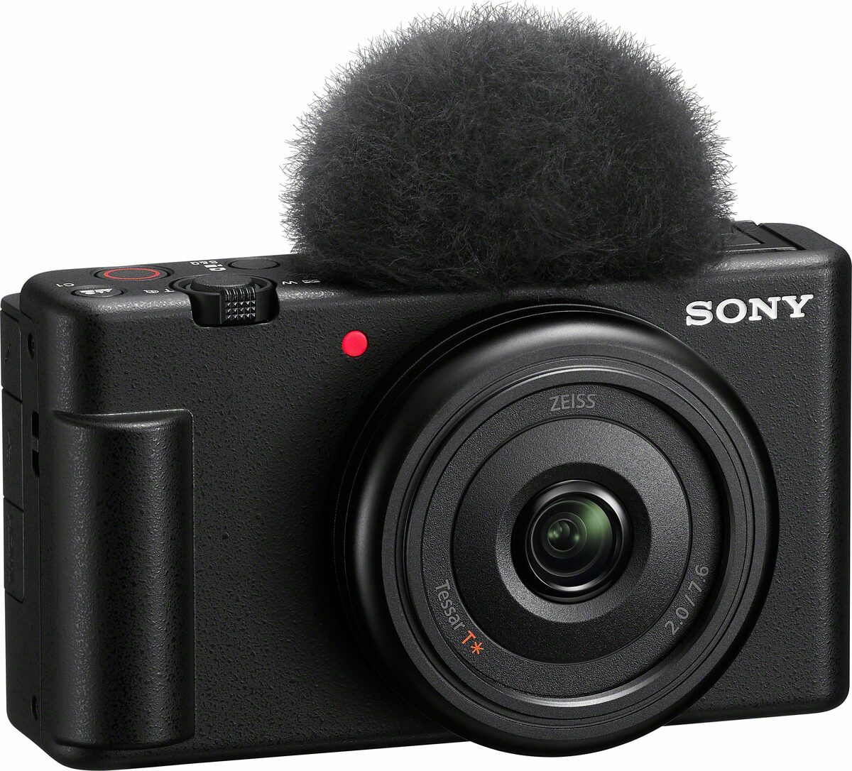 Bild 2 von Sony ZV-1F Kompaktkamera (ZEISS Tessar T* Objektiv, 6 Elemente in 6 Gruppen, 20,1 MP, Bluetooth, WLAN)