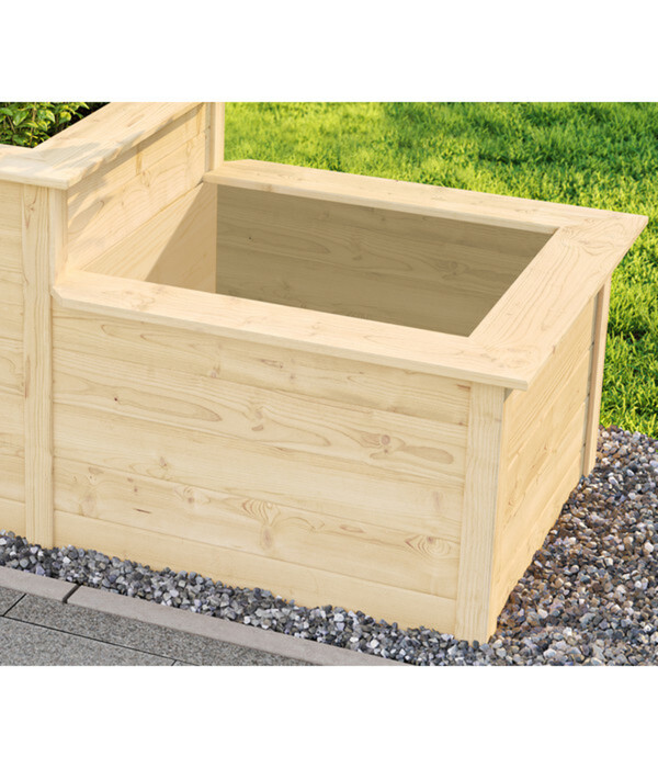 Bild 4 von Weka Stufenhochbeet 669, ca. B218/H81/T82 cm