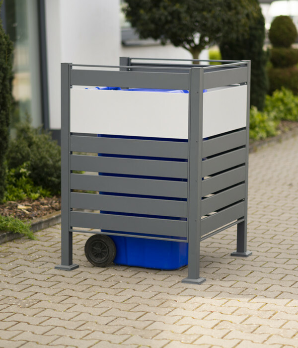 Bild 4 von Westmann Mülltonnenverkleidung Planum 1er Box, ca. B80/H120/T80 cm