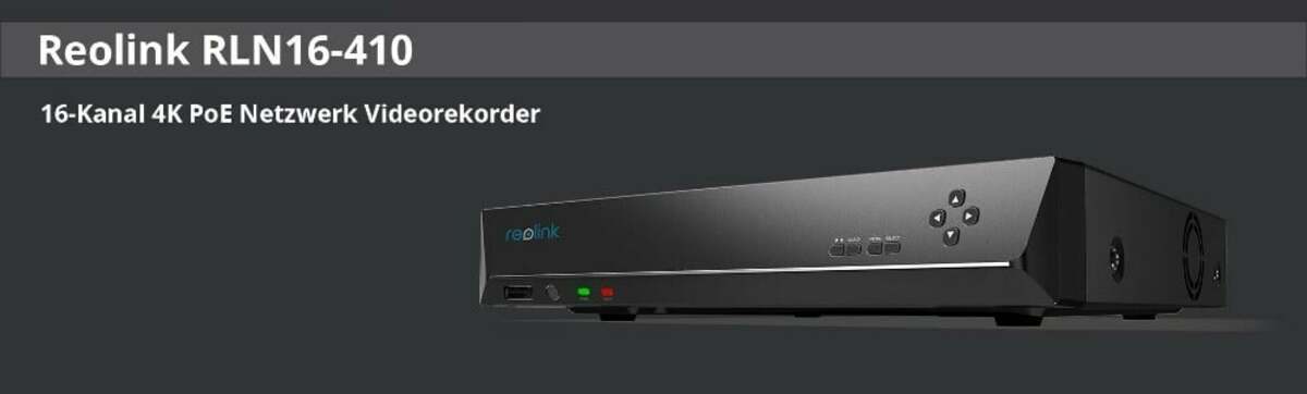 Bild 1 von RLN16-410 Netzwerkvideorekorder