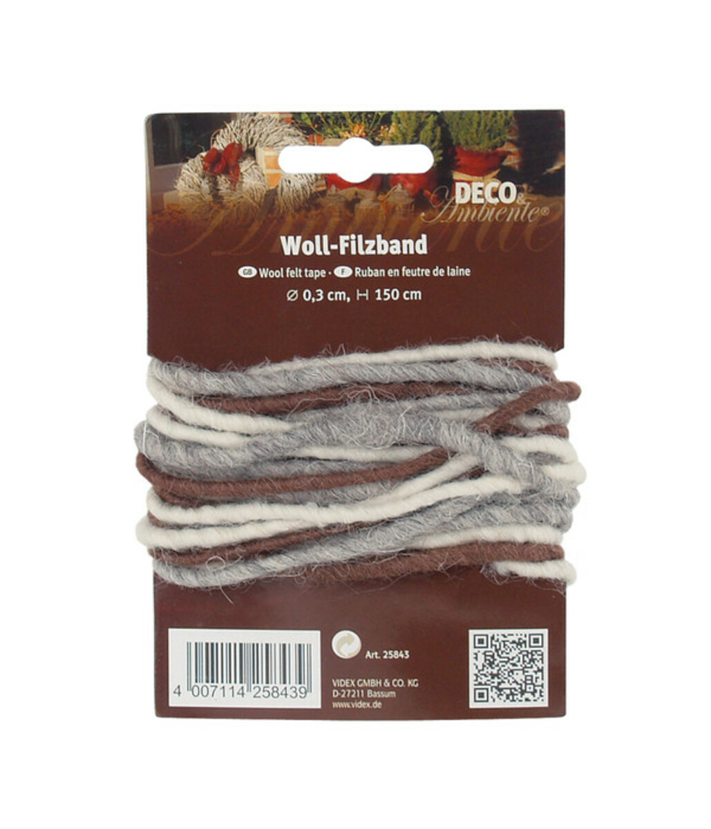 Bild 1 von Videx Woll-Filzband, 150 cm