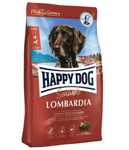Happy Dog Trockenfutter für Hunde Supreme Sensible Lombardia, Ente